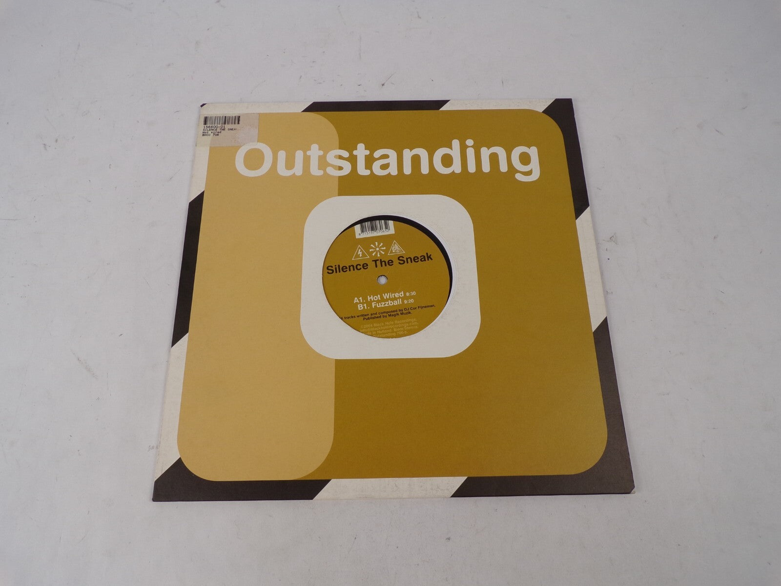 Outstanding Silence The Sneak Hot Wired Fuzzball Vinyl Record