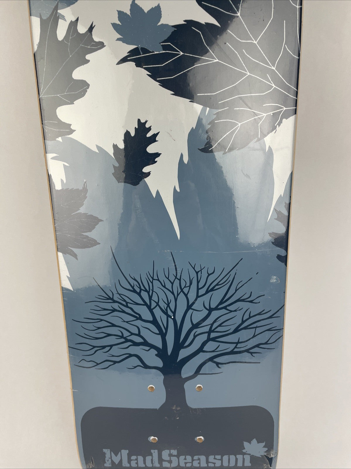 Vintage FATHER Skateboard Co. " MAD SEASON " Skateboard Deck CANADA MS Series 01