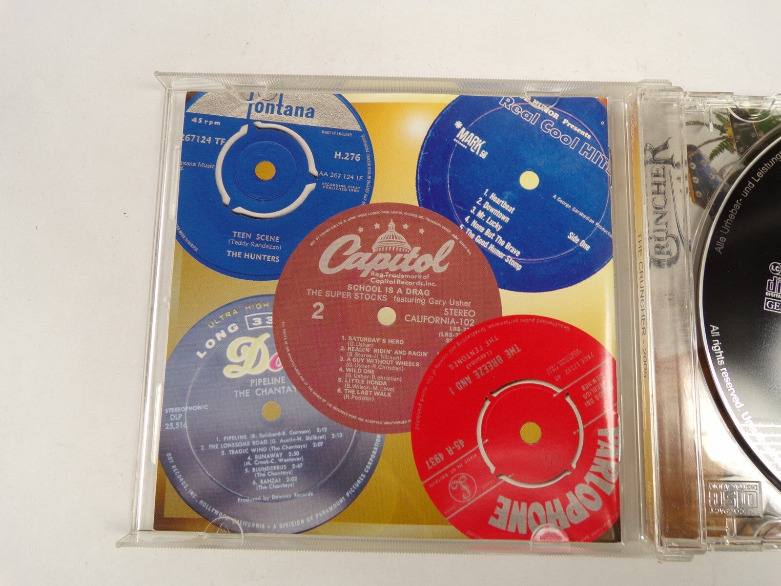 The Cruncher 2005 Once Sanca Ana Teen Scene Yaa Rabbi Free Fall Amapola CD#46