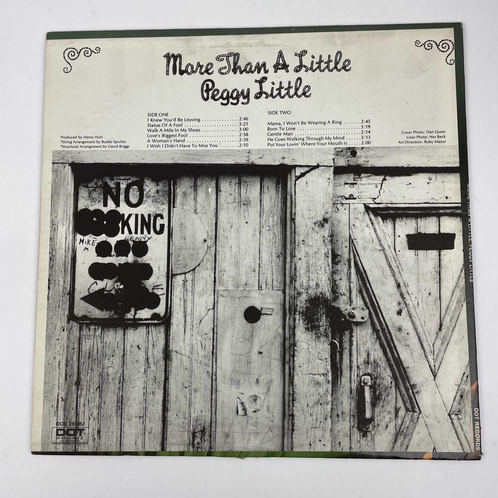 PEGGY LITTLE - More Than A Little - Vinyl LP Record Album