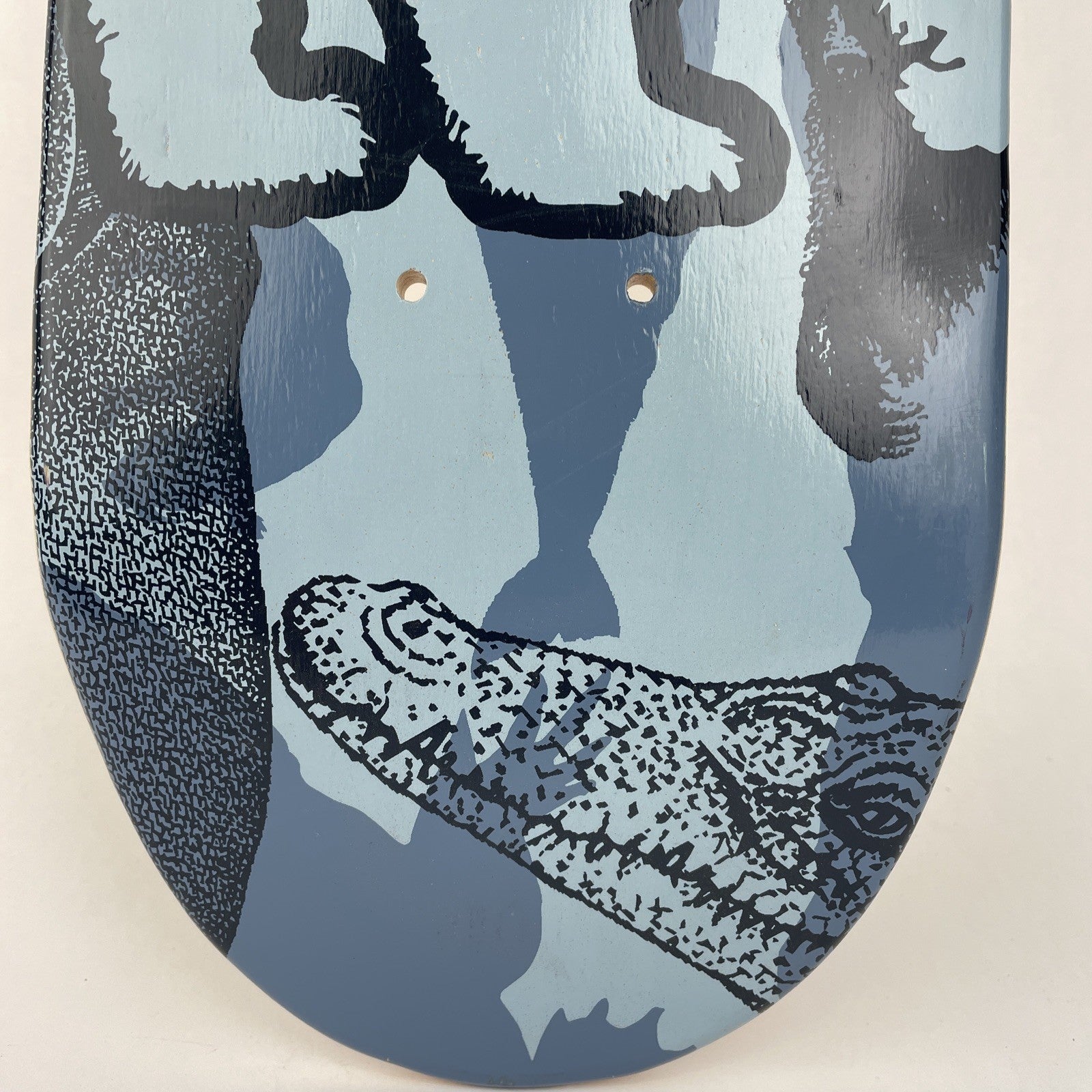 RARE Vintage Cliche Skateboards " Big Camo Blank Series Skateboard Deck 7" x 31"