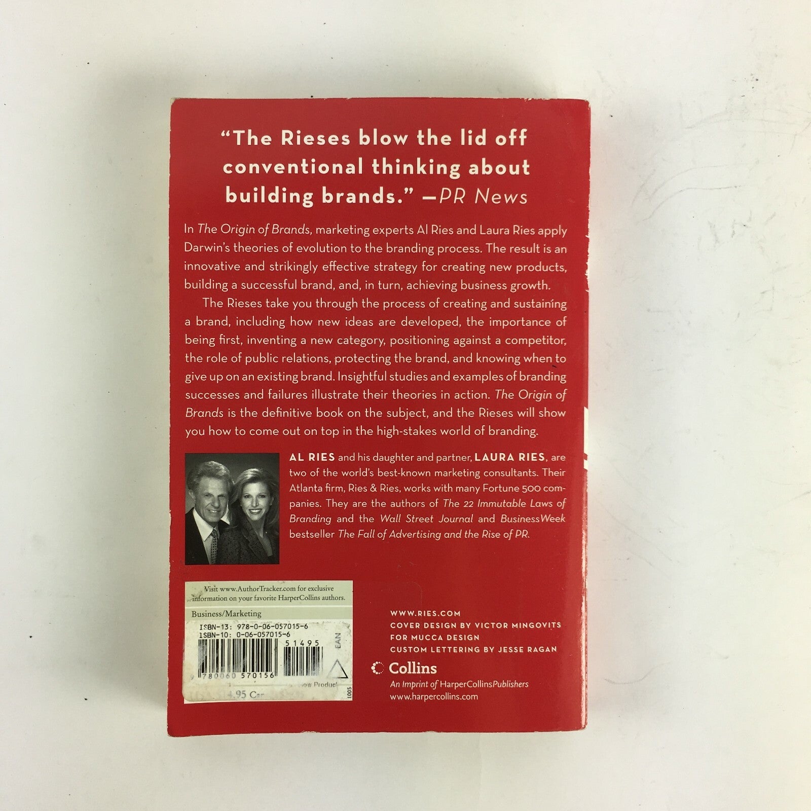 The Origin of Brands Al & Laura Ries Authors of the National Bestseller