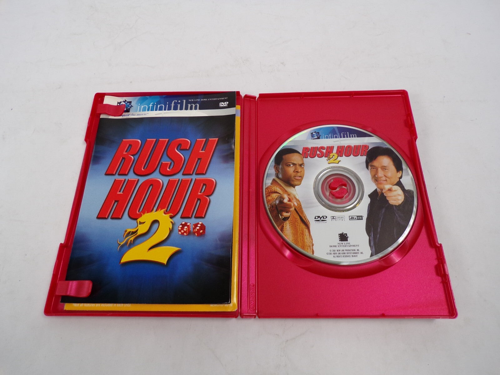 Rush Hour 2 A Brett Ratner Film Chris Tucker Jackie Chan Hilarious  DVD Movies
