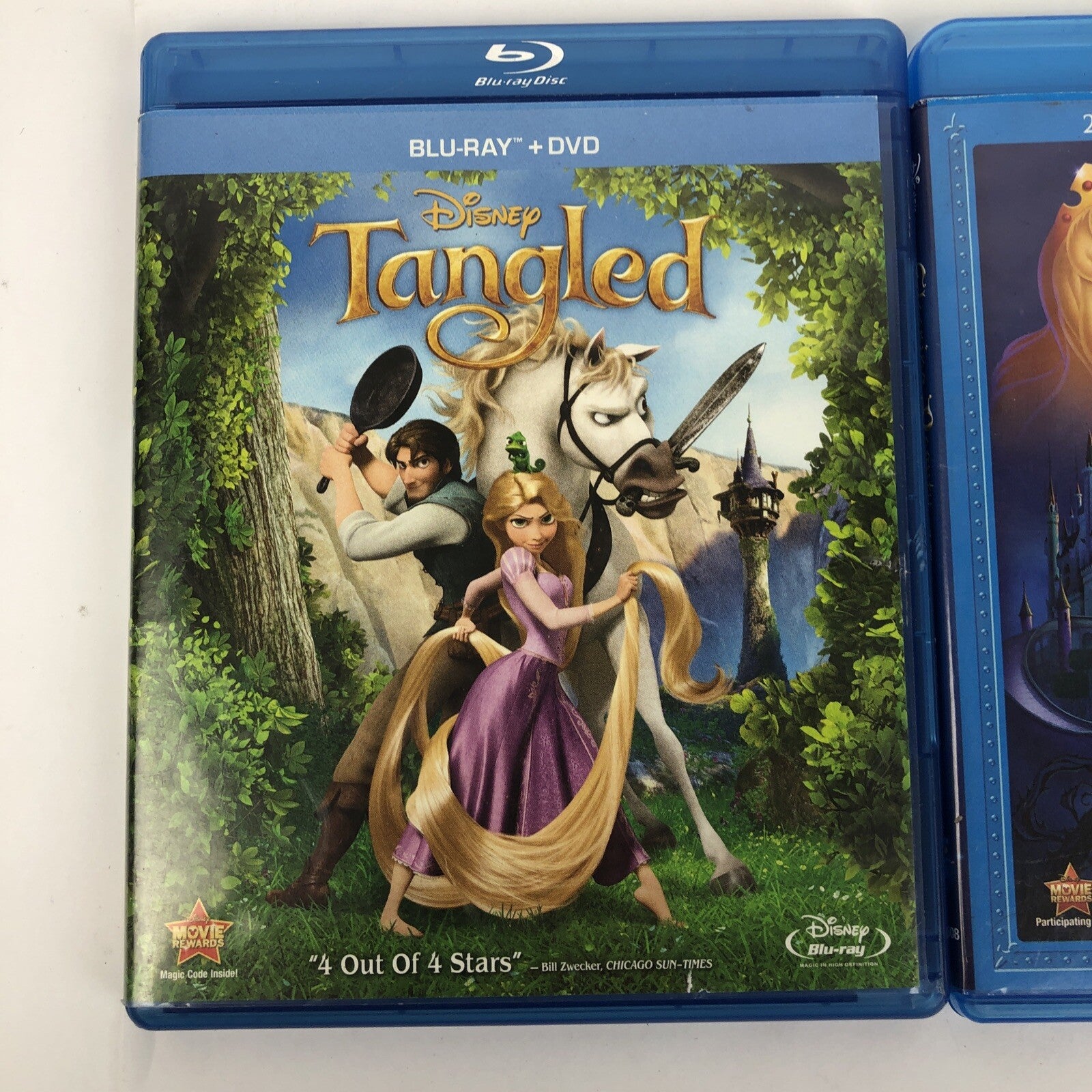 Sleeping Beauty (Blu-ray, 2-Disc Set, Platinum Edition) + Disney Tangled Blu-Ray