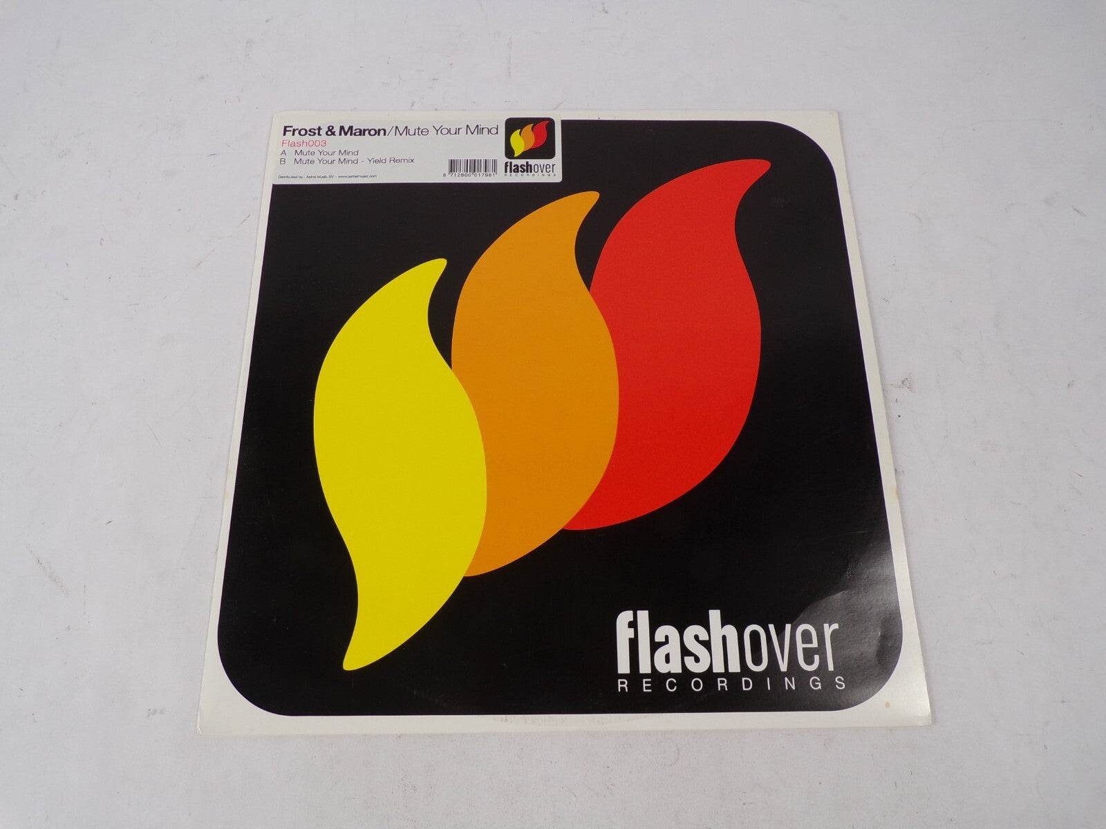 Flashover Frost & Maron/Mute Your Mind Yield Remix Vinyl Record