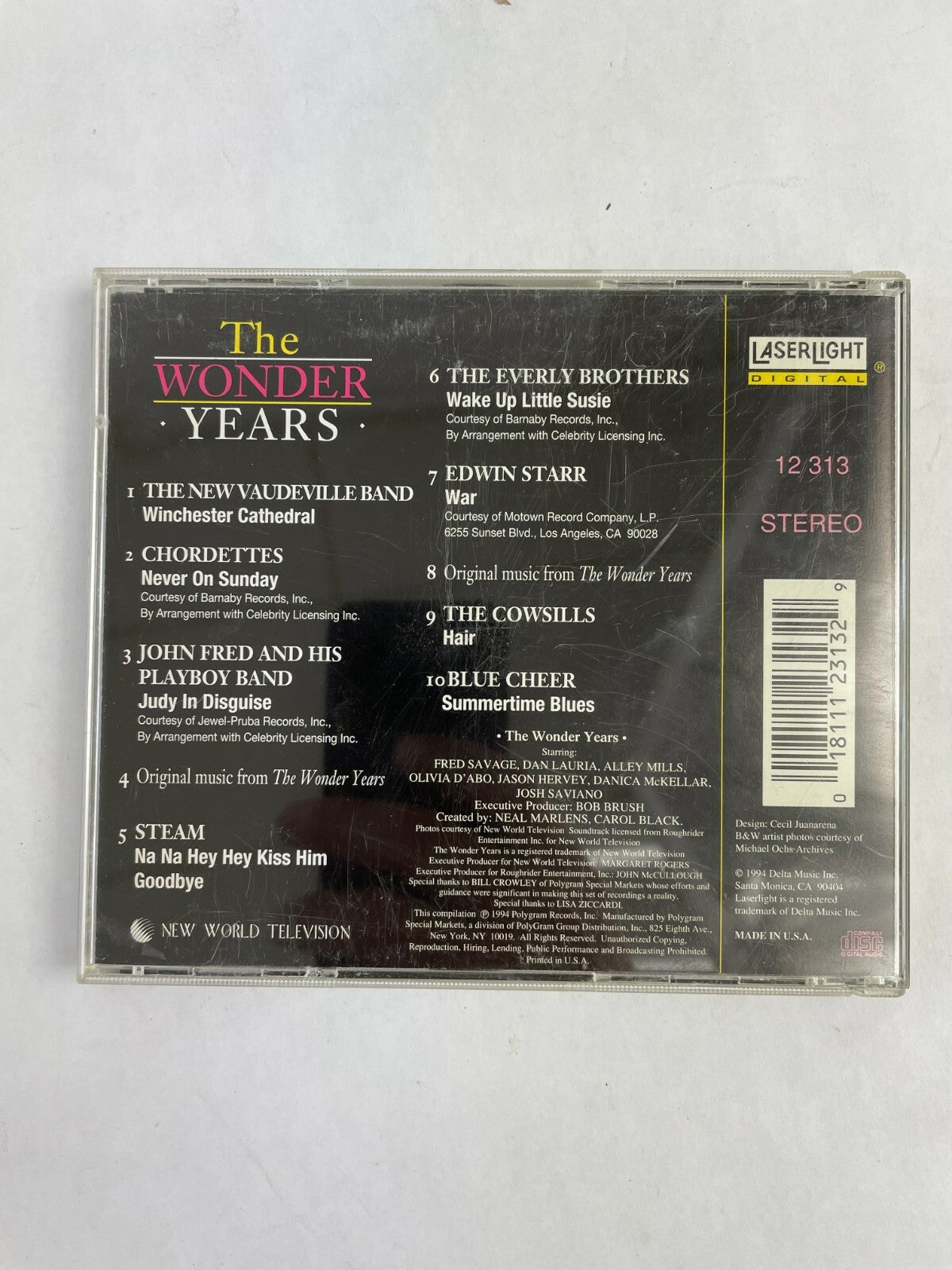  The Wonder Years Blue Cheer,The Everly Brothers,Edwin Starr The Cowsills Q1