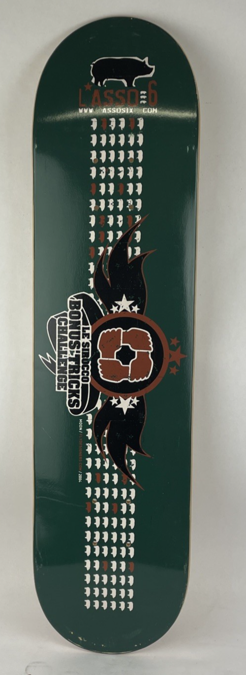 Lot of 5 Graphic Maple Skateboard Decks For Art Project DIY Popsicle - 1 Mini
