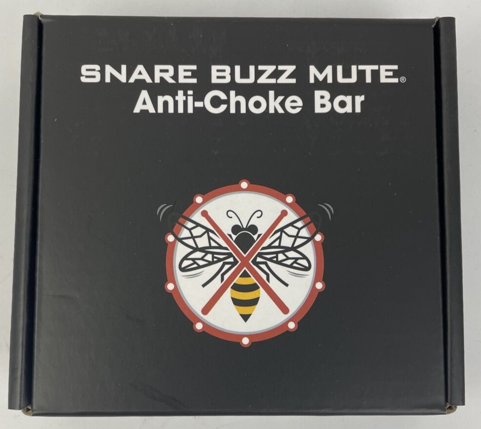 Snare Buzz Mute Kit - Snare Drum Accessory with SBM Anti-Choke Bar - Brand New