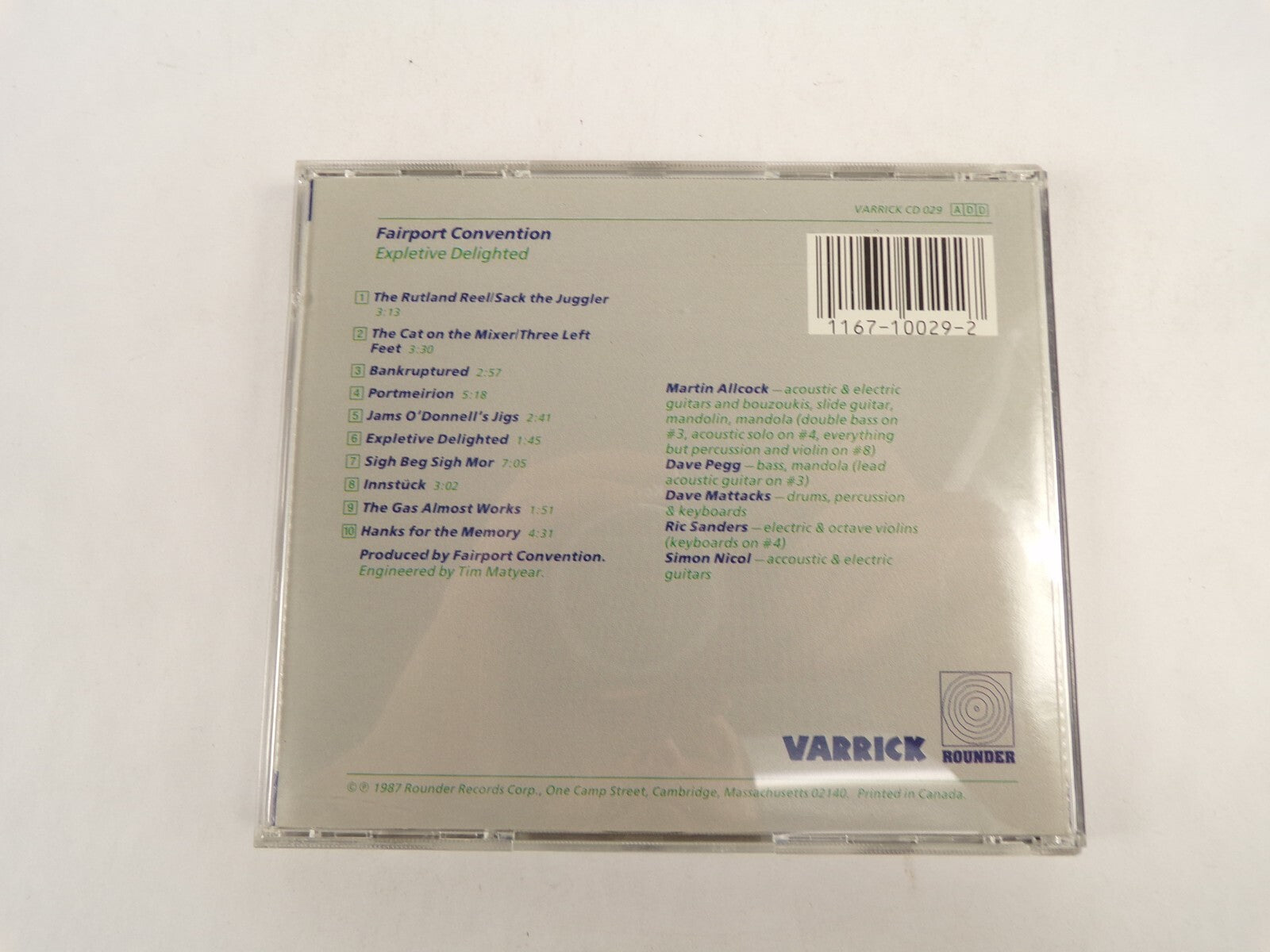 Fairport Convention Expletive Delighted! Bankruptured Portmeirion CD#52