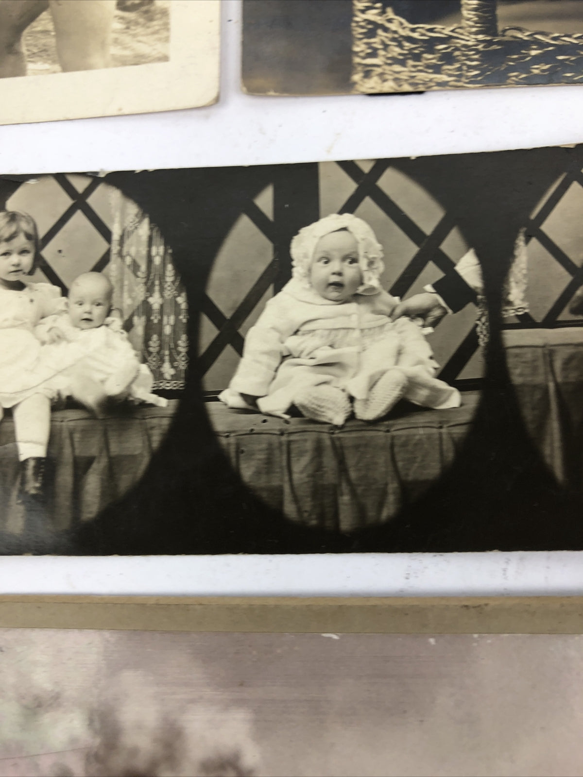 Antique Victorian Cabinet Cards Assorted Lot of 10- Young Women and Men - Baby