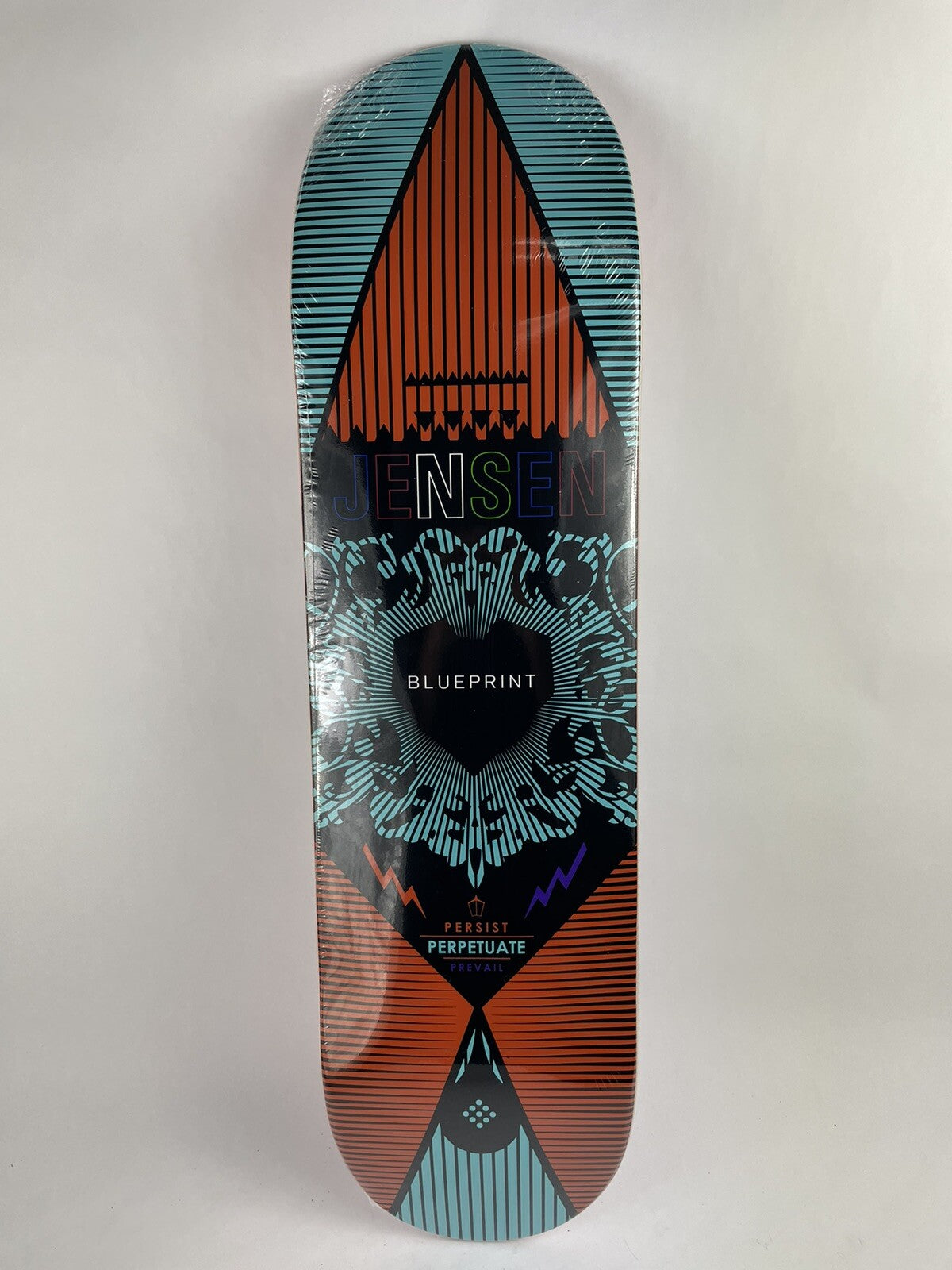 BLUEPRINT skateboards deck 8.5" RARE quality Nick Jensen Inheritance