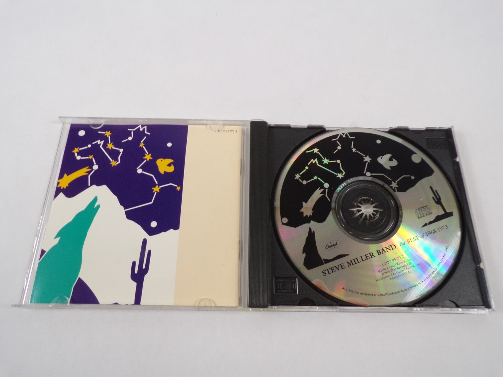 Steve Miller Band The Best Of The Joker Living In The U.S.A My Dark Hour CD#59