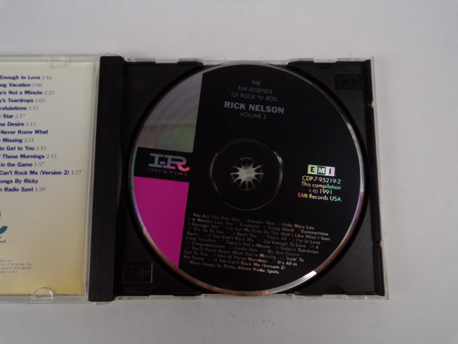 The Best of Rick Nelson Volume 2 CD#38