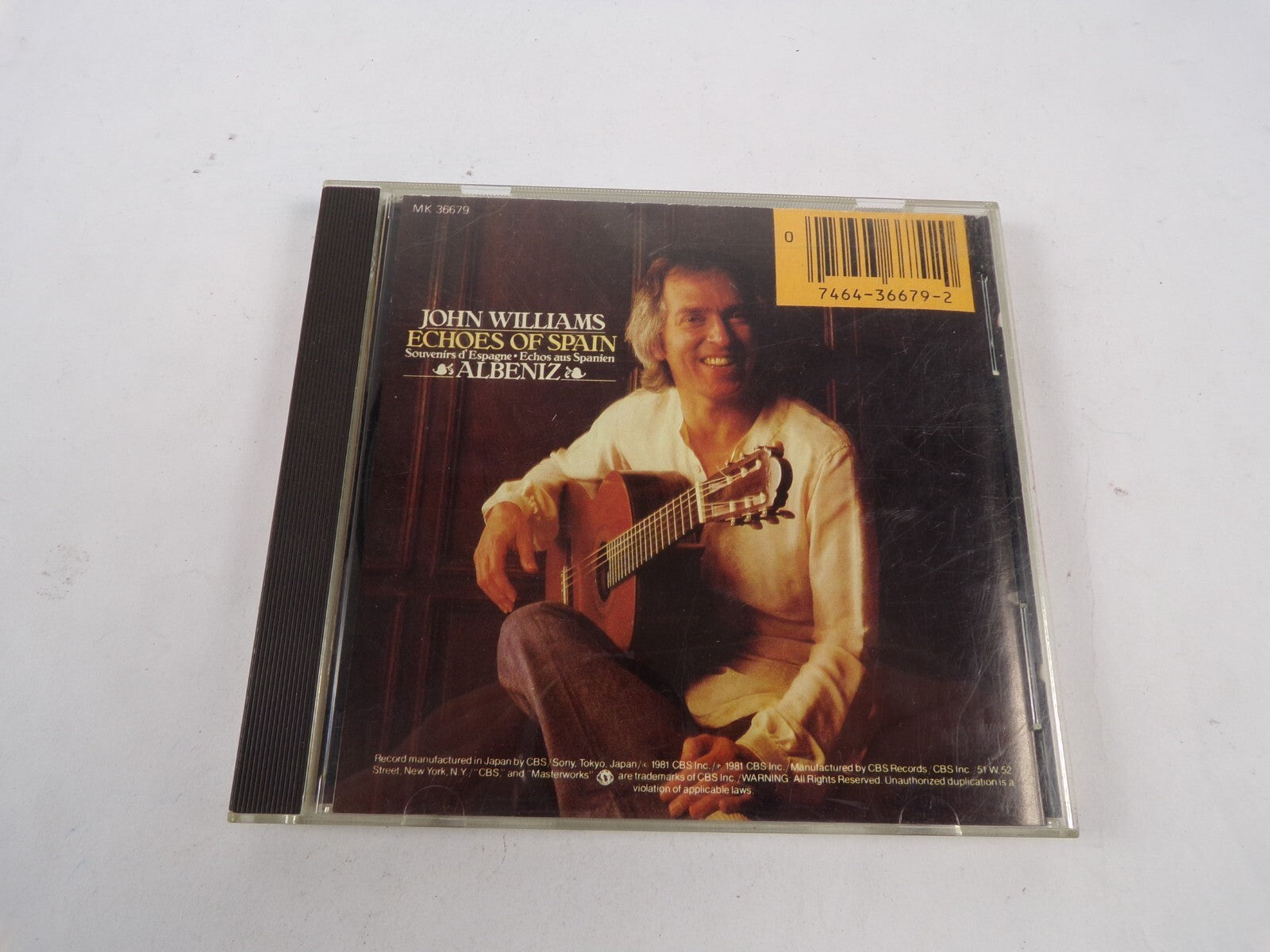 John Williams Guitar Albeniz CD#44