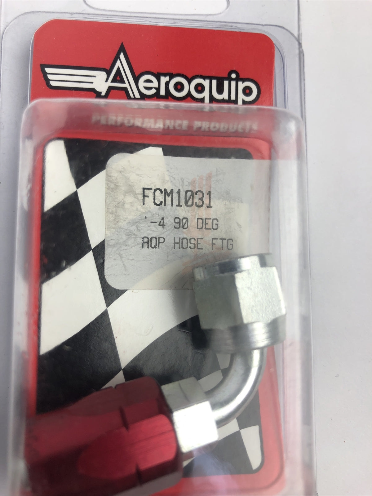 AEROQUIP/EATON By Eaton FCM1031 H/END -4 ALUM NON-SWVL 90D Free Shipping