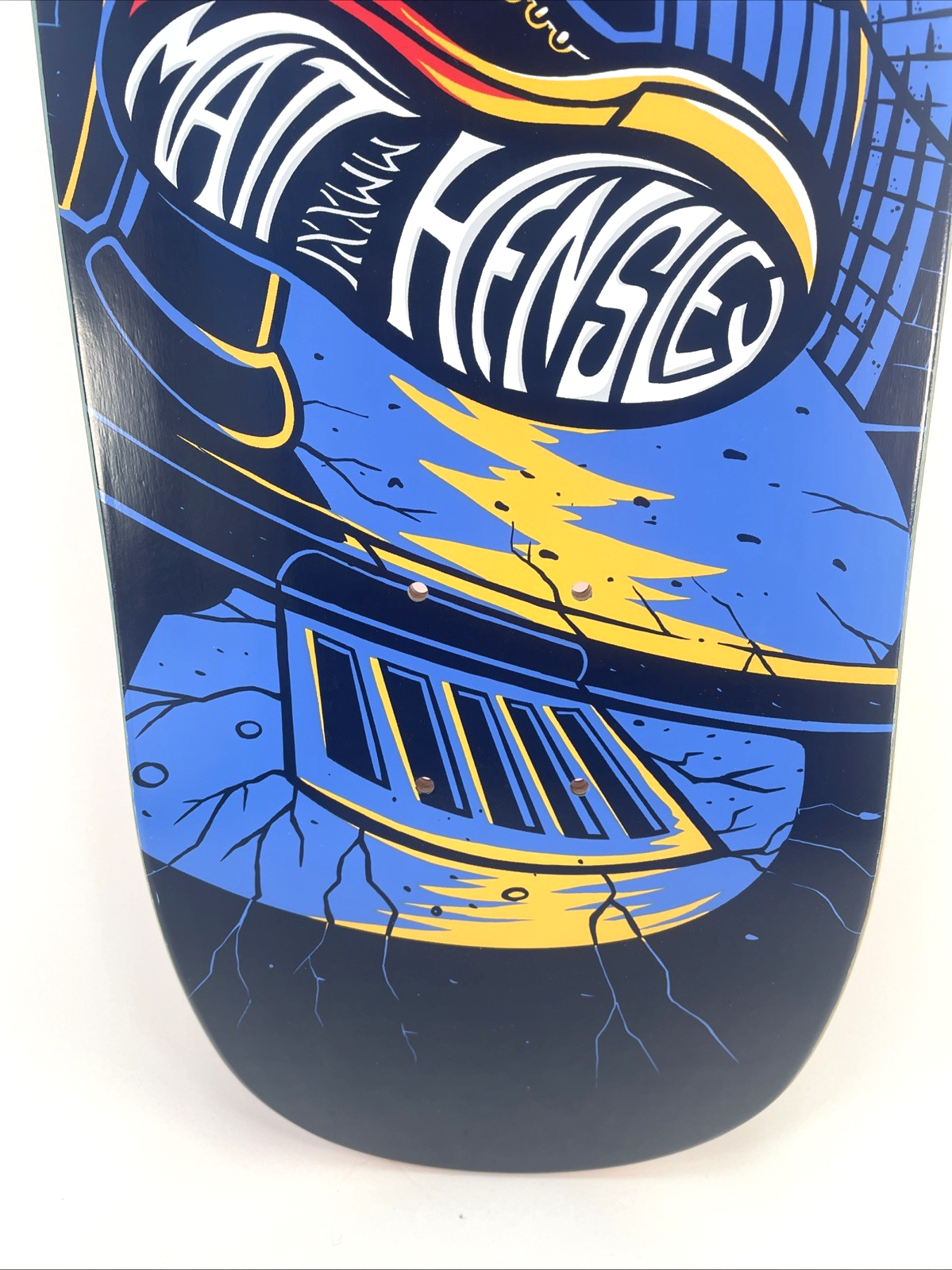 H-STREET Matt Hensley Vista Pole Swinger Skateboard Deck Signed 32.5" x 9"