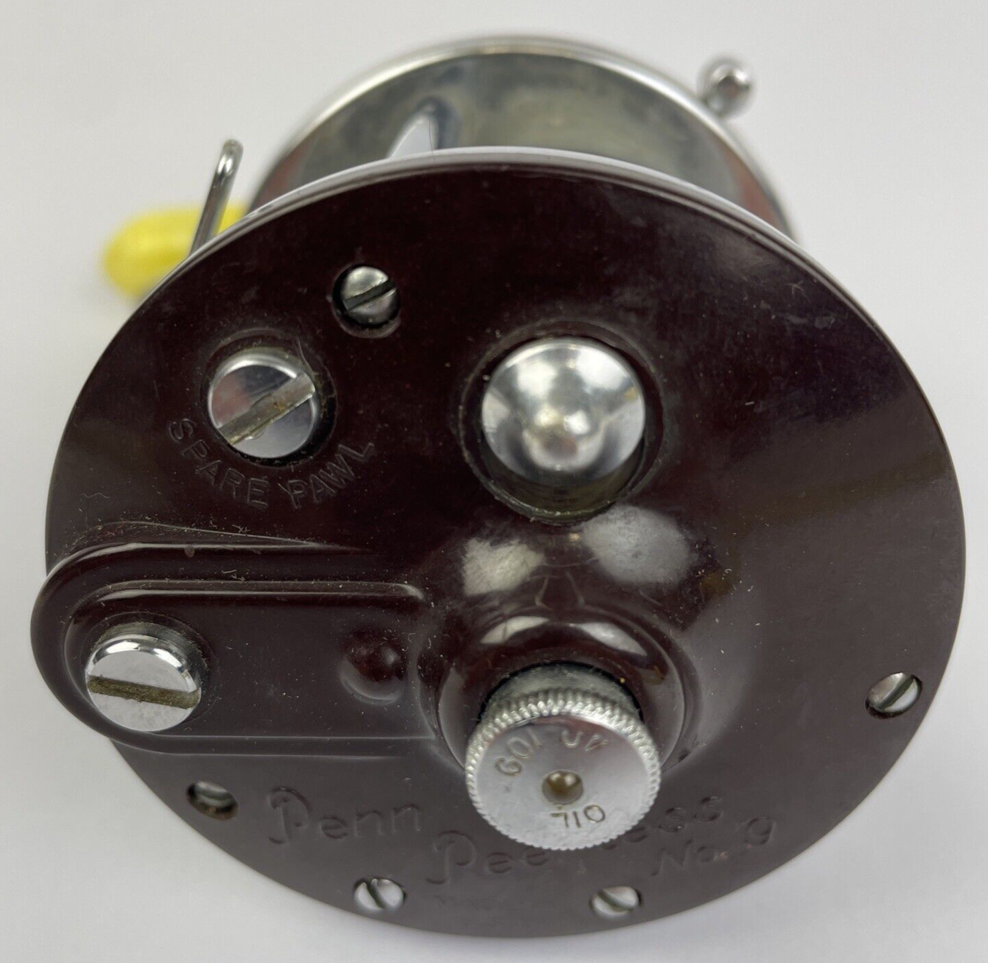 Vintage Penn Peerless No. 9 Saltwater Levelwind Baitcast Casting Reel USA LOOK