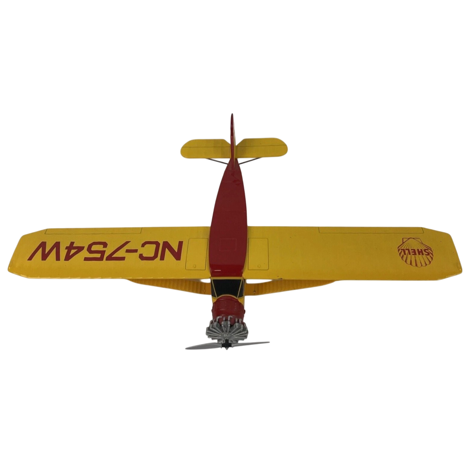 Shell Glider NC-754W Airplane 2002 First Gear Inc Replica Missing Frot LG - LOOK