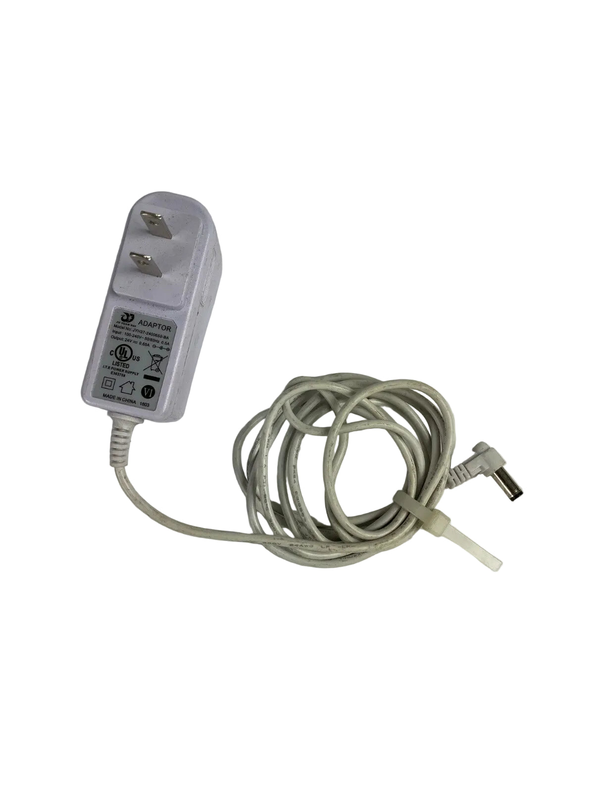 Genuine Ju Yuan Hai JYH37 AC Adapter Output 24 V 650mA Power Supply Adapter A29