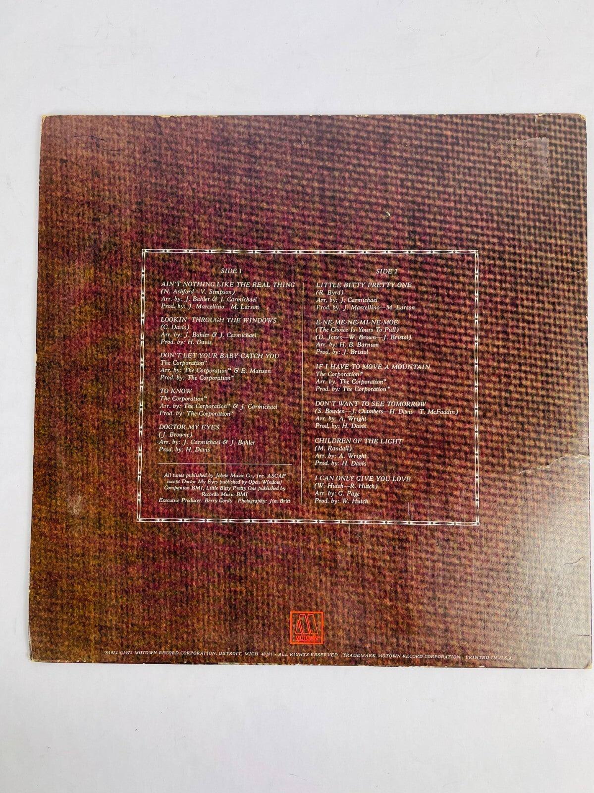 Lookin Through The Windours Vinyl Record