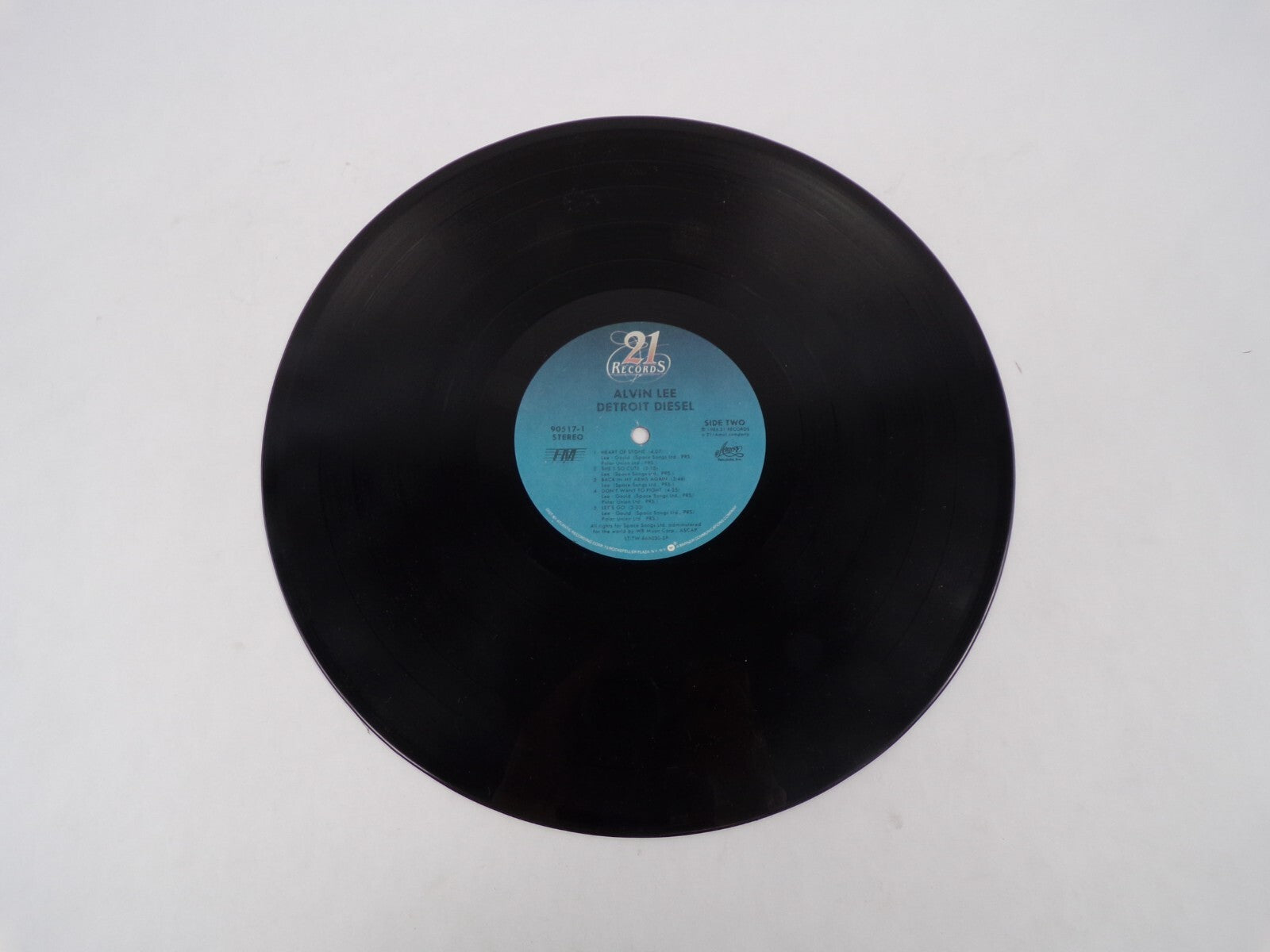 Alvin Lee Detroit Diesel She's So Cute Let's Go Ordinary Man Vinyl Record