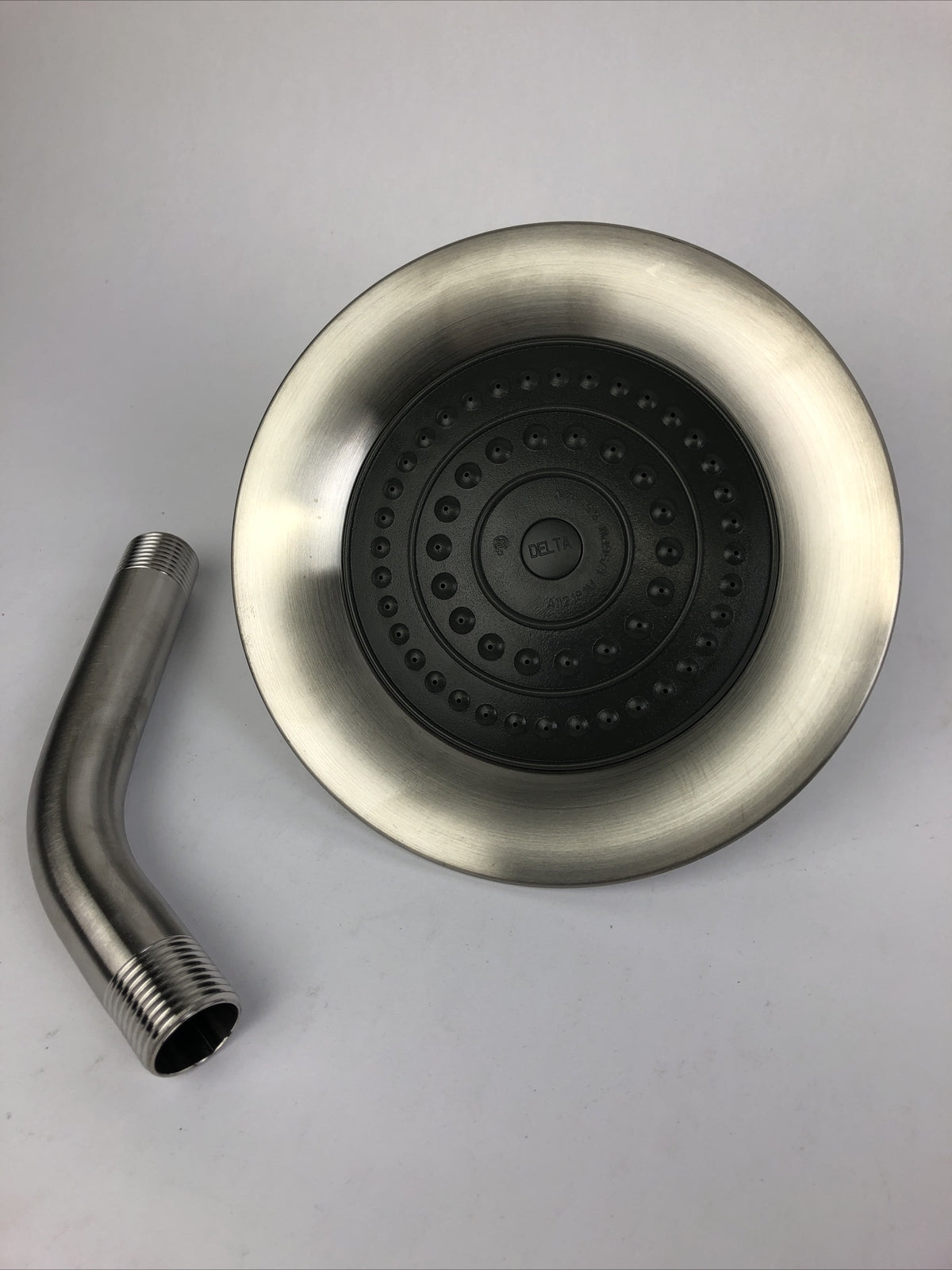 Delta 1.75 GPM Single Function Rain Shower Head with Extension