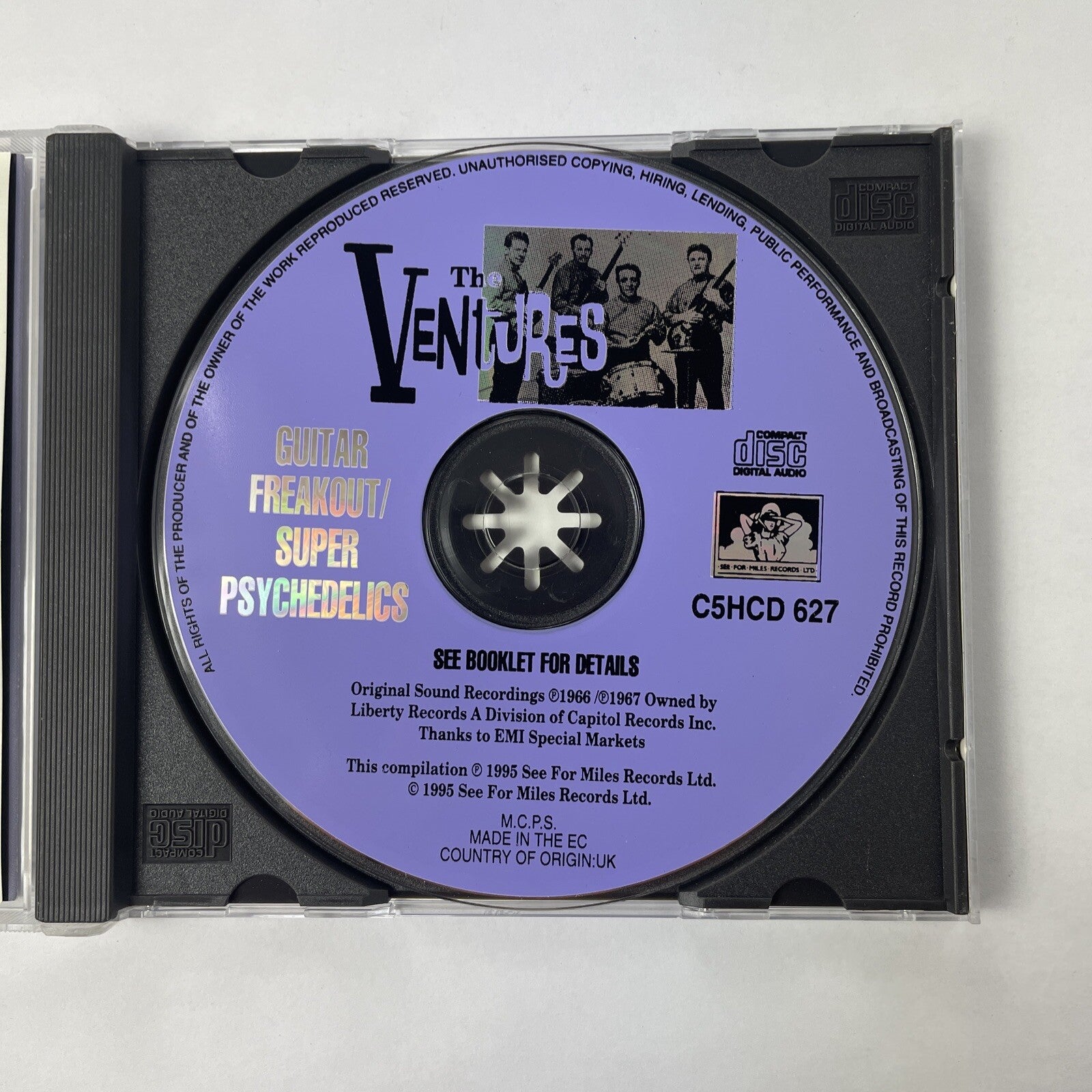 The Ventures-"Guitar Freakout/Super Psychedelics" CD   #17 