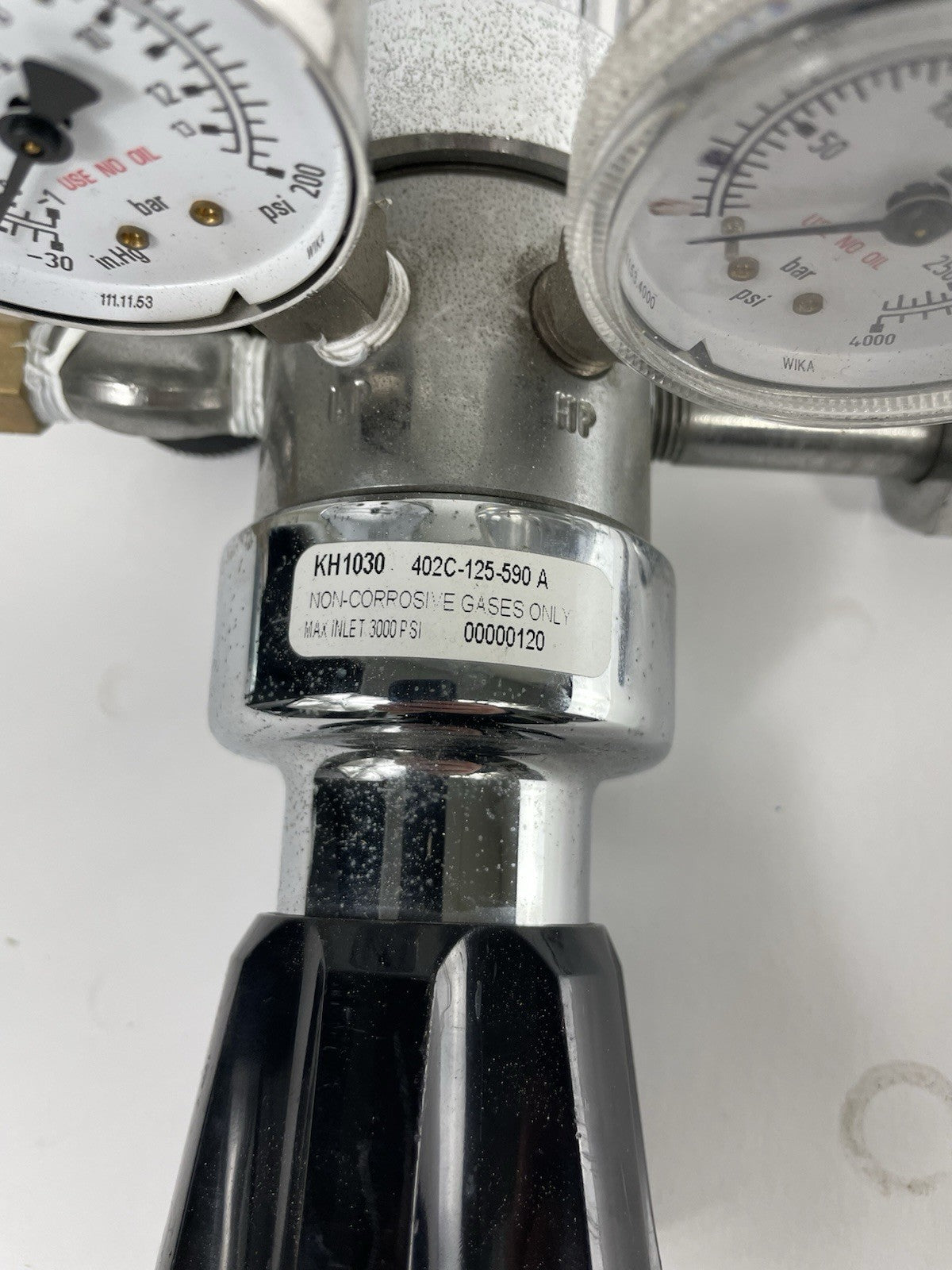 HARRIS KH1030 HARRIS GP 402 Specialty Gas Regulator 46Z505