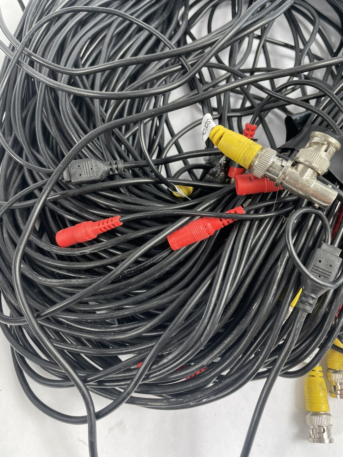 Lot of 2 : 16 Channel BNC male HD-SDI & Audio Snake cable over 50 ft
