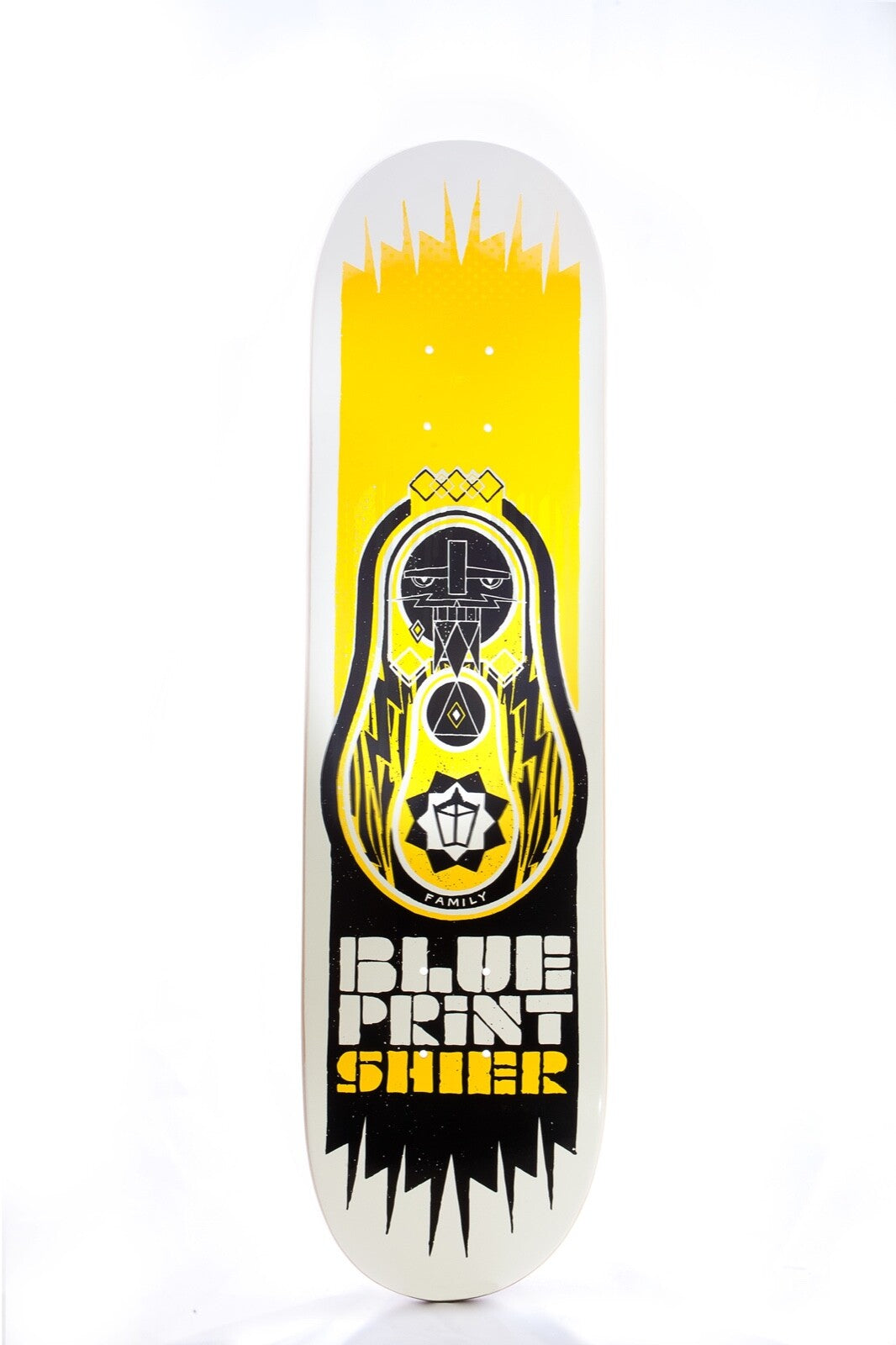 BLUEPRINT skateboards deck 8.25” RARE quality Paul Shier Babushka