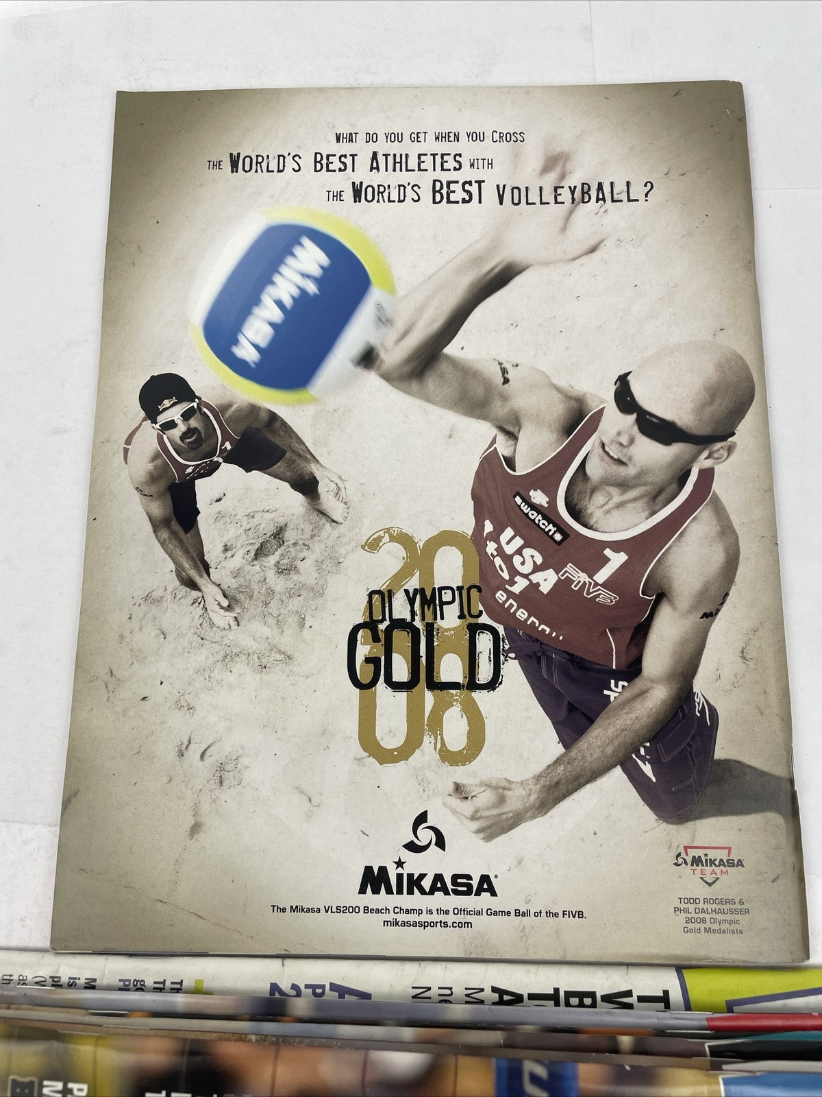 Lot Of 7 x 2009 2010 2011 " DiG " Beach Volleyball Life Magazine