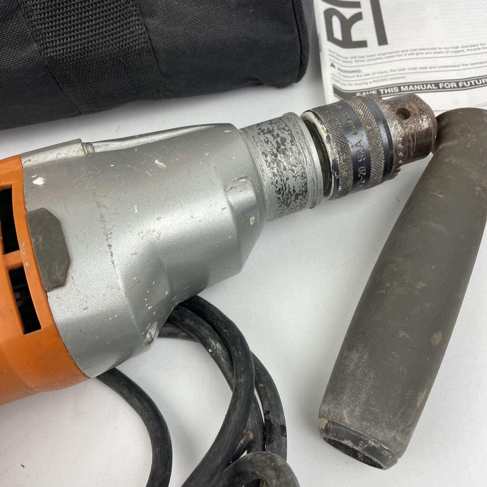 Ridgid R5011 8.5 AMP Corded 1/2" Heavy Duty Hammer Drill H16 with Case