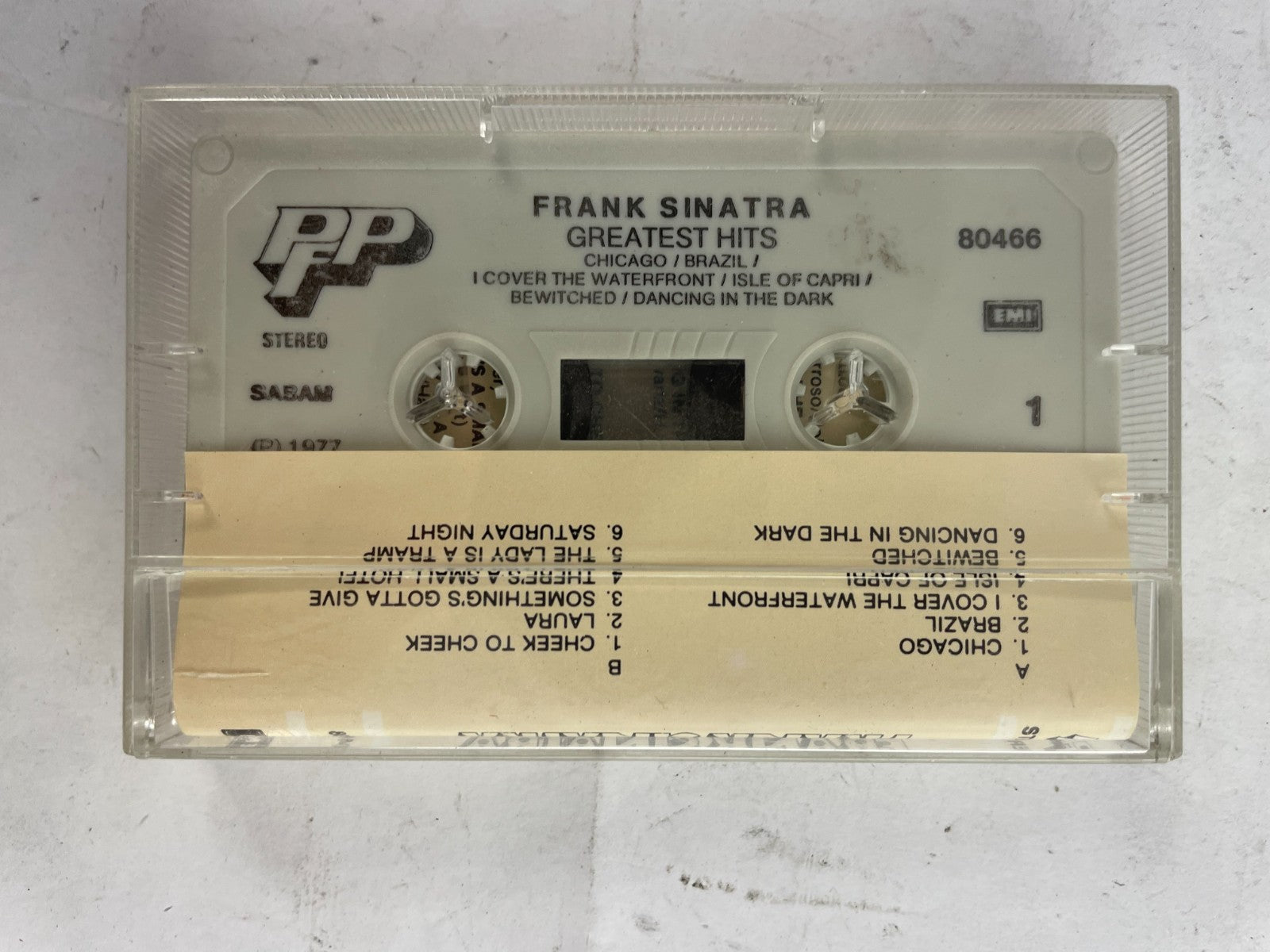 Frank Sinatra Chicago Brazil I Cover The Waterfront Laura Saturday #Cassette