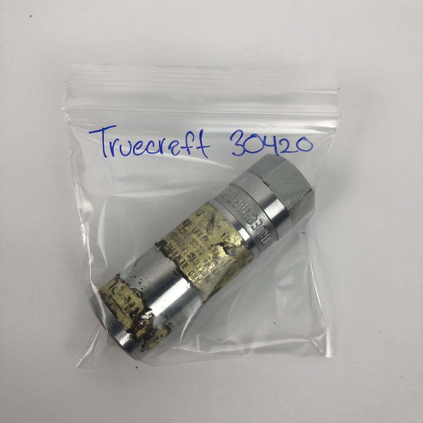 Truecraft Tools 5/8 Spark Plug Socket 30420 Chrome Vanadium Japan 3/8 Drive