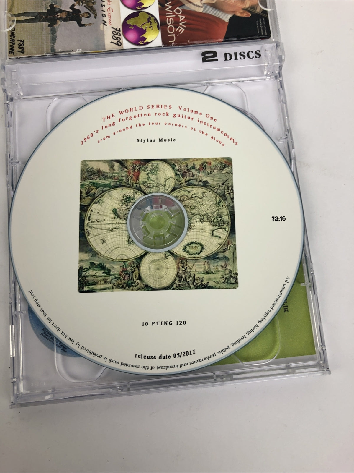 1960's Long Forgotten Rock Guitar Instrumentals from Around the World 2 x CD  #5