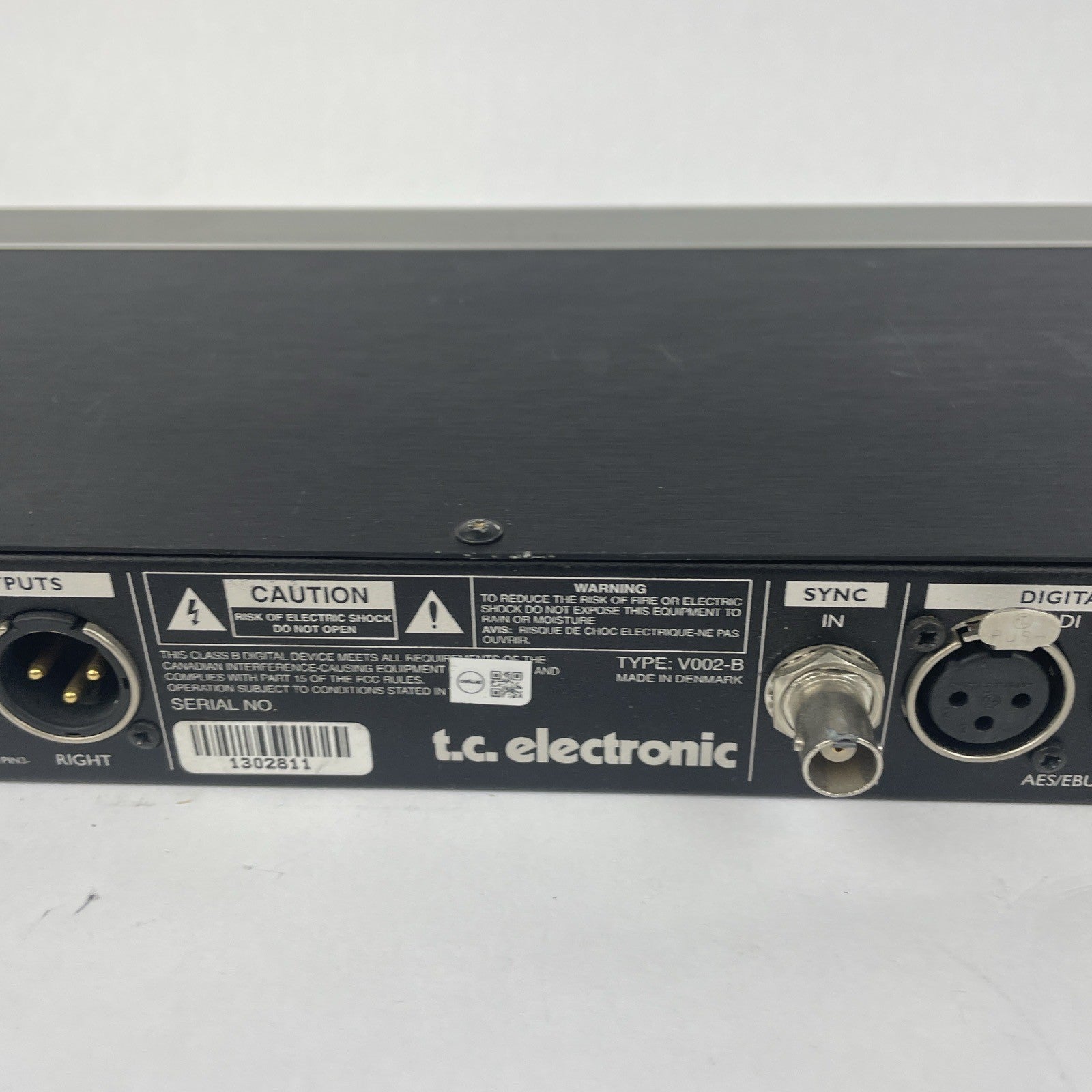 T.C. Electronic DBMAX Digital Broadcast Maximizer II for Parts or Repair - AS IS