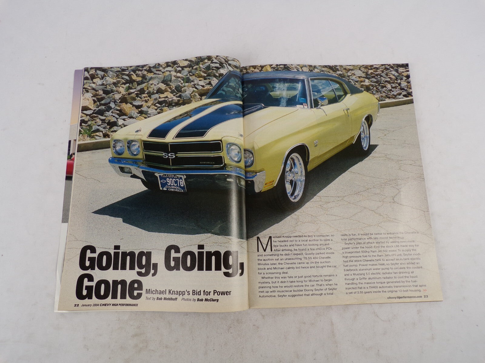 January 2004 Chevy High Performance Super Tech! 406ci Small-Block: 529 ib-ft,
