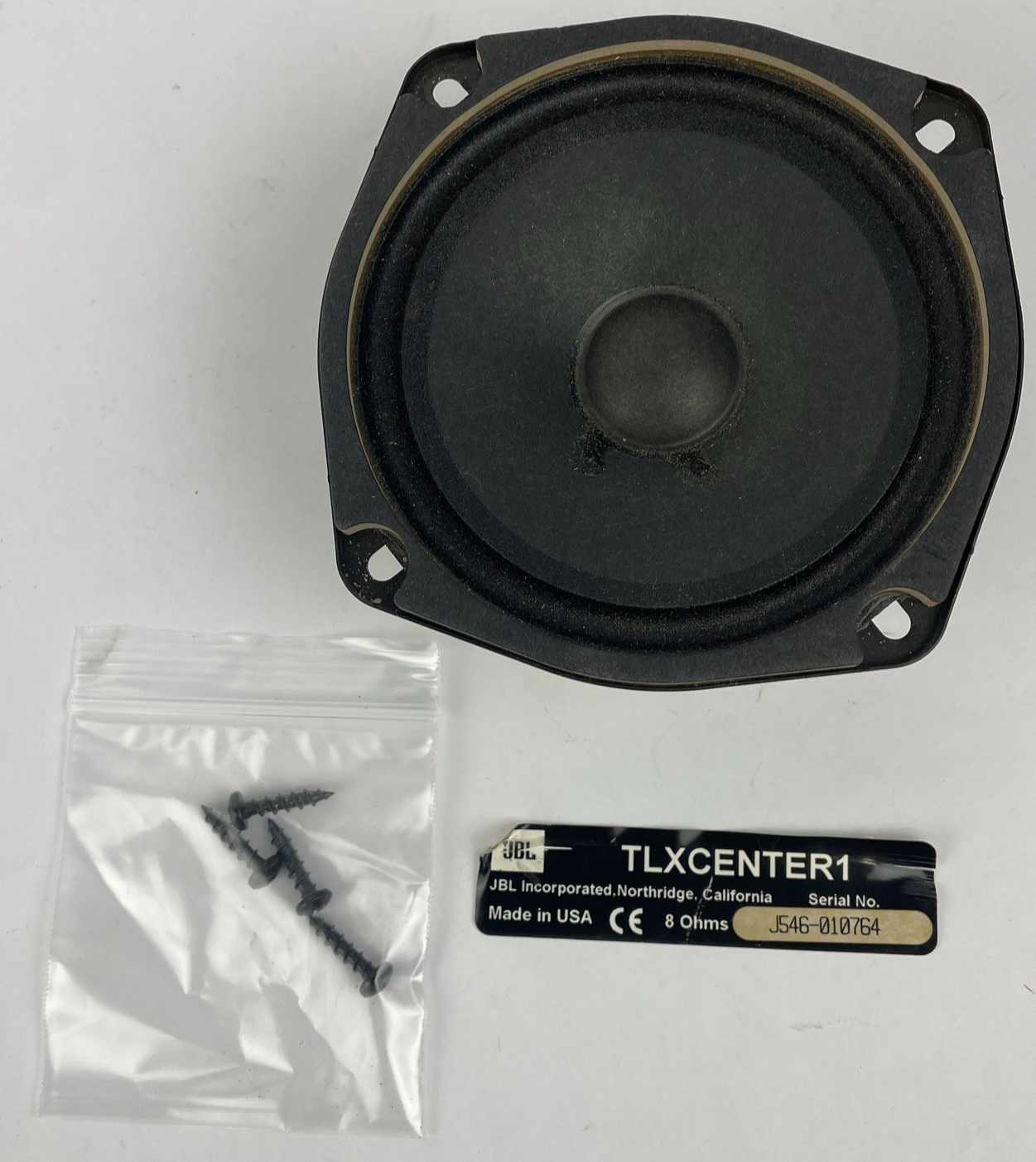 JBL TLX Center1 Center Channel Speaker Home Theater Replacement Speaker - VGC