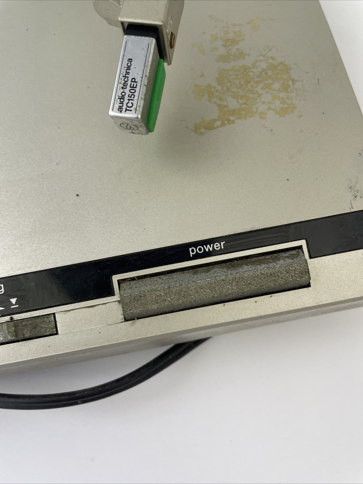 Technics SL-B100 Turntable w Audio Technica TC150EP Stylus For Parts or Repair
