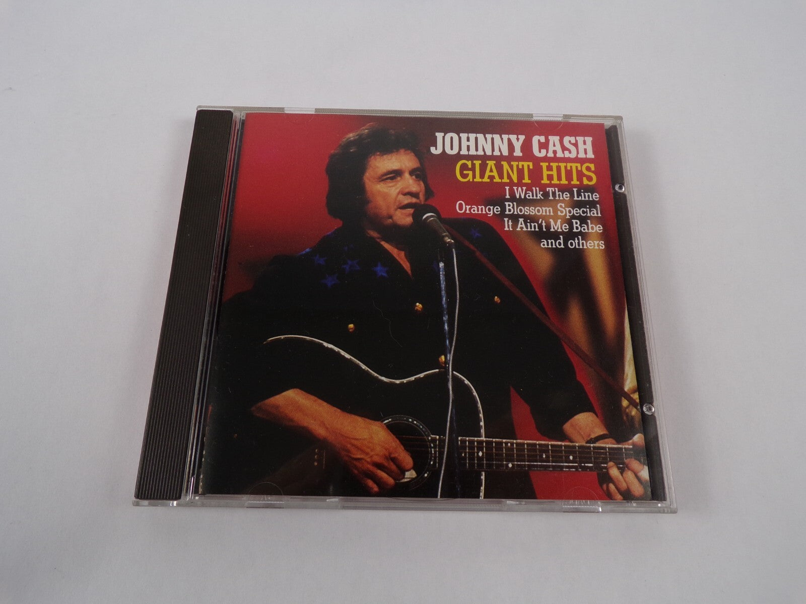Johny Cash Gaint Hits I Walk The Line Orange Blossom Special It Ain't Me CD#59