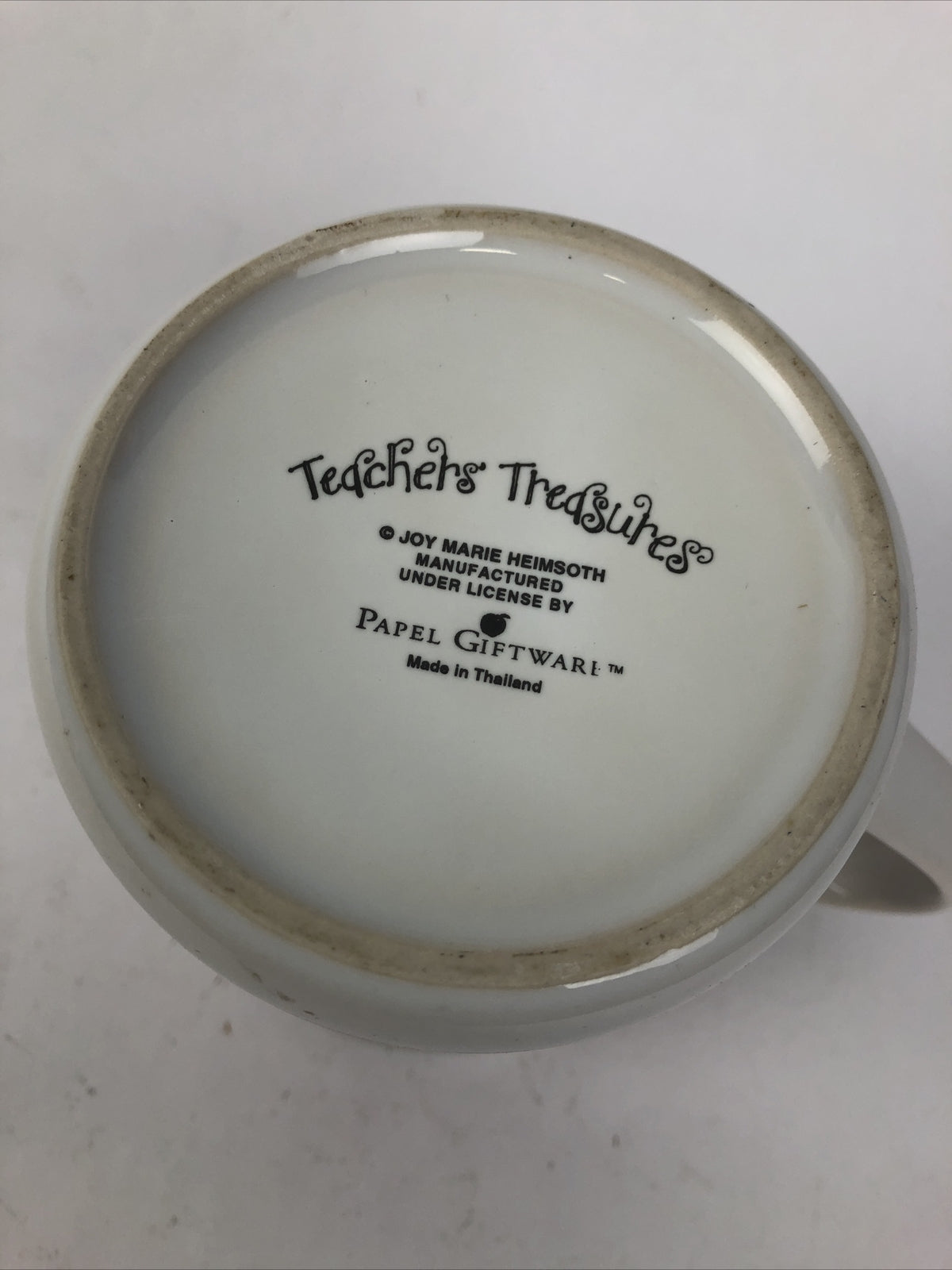 Papel Giftware 12oz Ceramic Coffee Mug"  TEACHERS are the Heart of Learning "