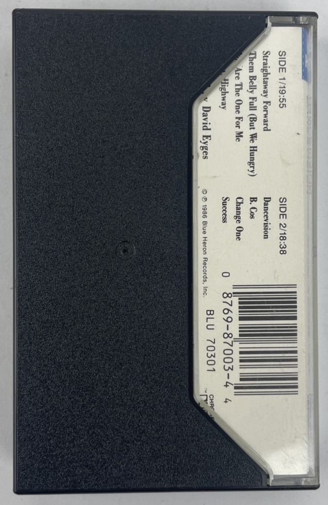 Oliver Lake and Jump Up " DANCEVISION " Cassette Tape 1986 Blue Heron Records