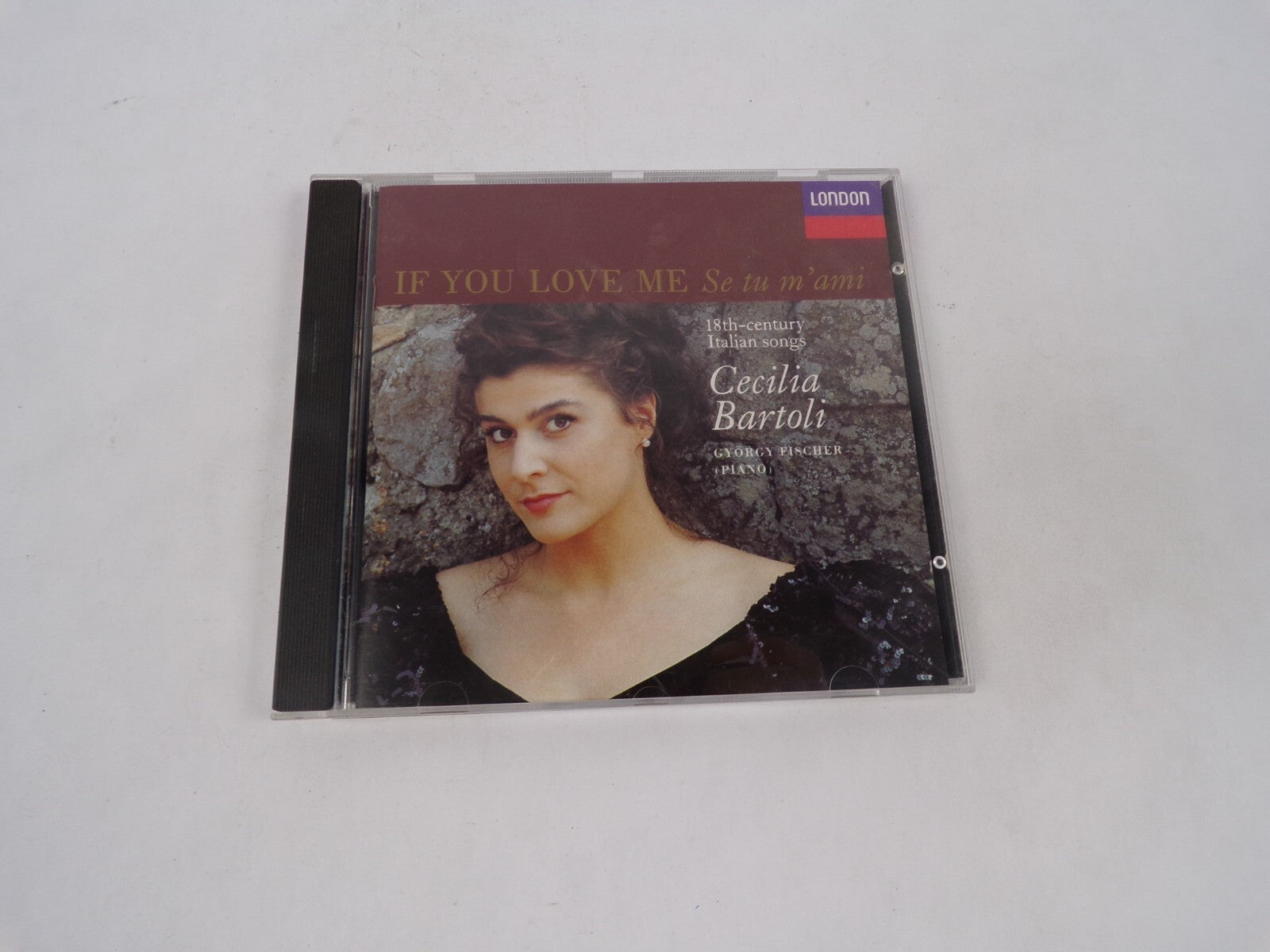 If You Love Me Se Tu M'Ami Cecilia Bartoli Gyorgy Fischer Piano A. ScarlattCD#70