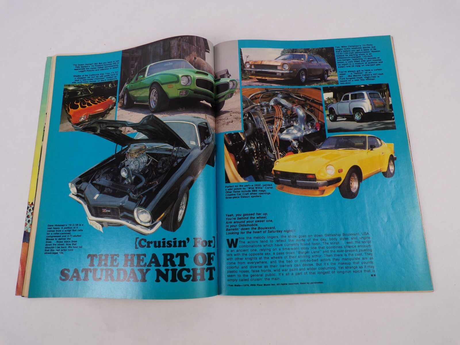 September 1976 Hot Rod Magazine Street Freak-Out Section How To Build A 355-INCH