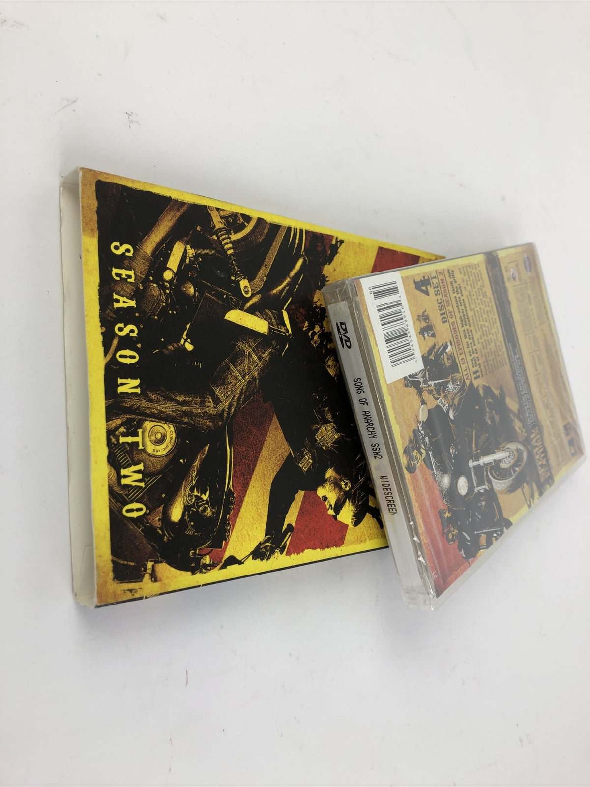 Sons of Anarchy: Season Two (DVD, 2010, 4-Disc Set) NEW W Slip Cover US SELLER