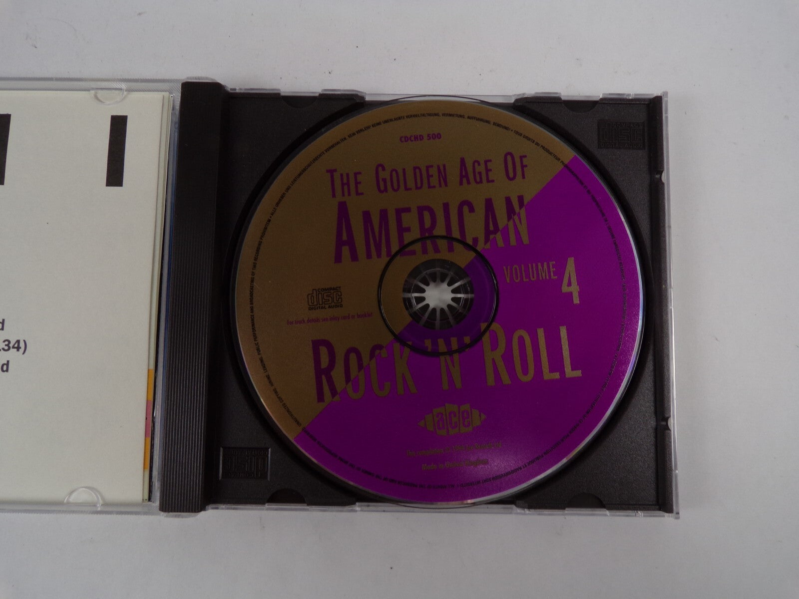 The Golden Age of American Rock n Roll Vol 4  Hot 100 Hits 1954 - 1963 CD#38