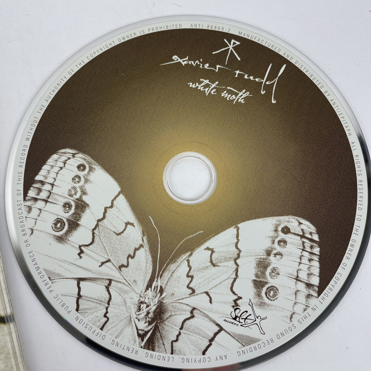 2 x Xavier Rudd, Digital Audio CD Lot - SOLACE, 2005 + White Moth ( Disc Only )