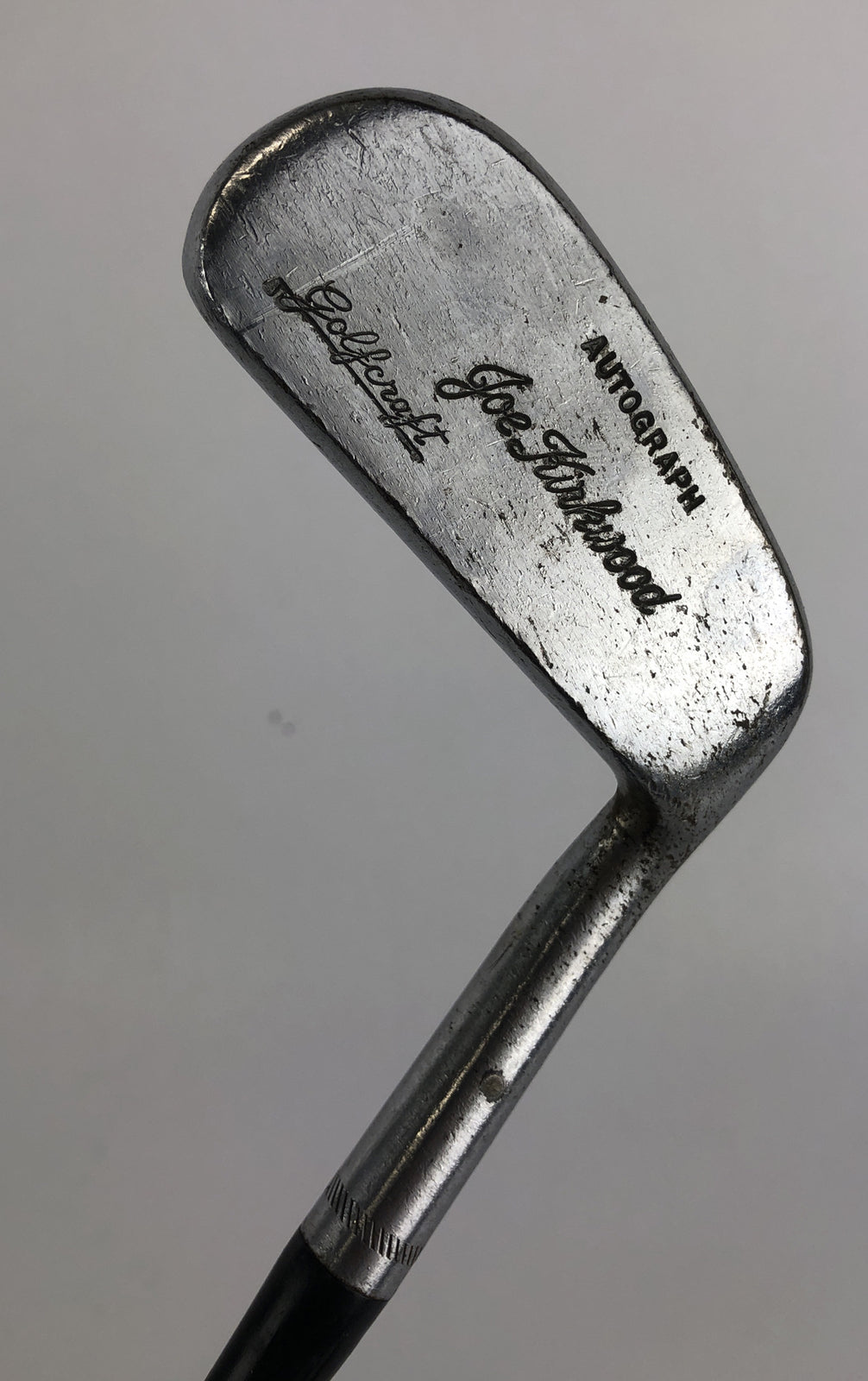 Vintage Joe Kirkwood Autograph Golfcraft putter 34 inch RH Reg No 43859 original grip