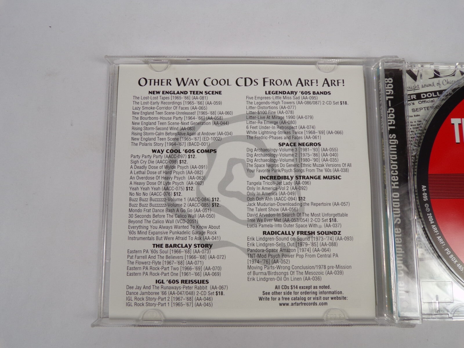 The Five Emprees Singing Little Miss Sad CD #12