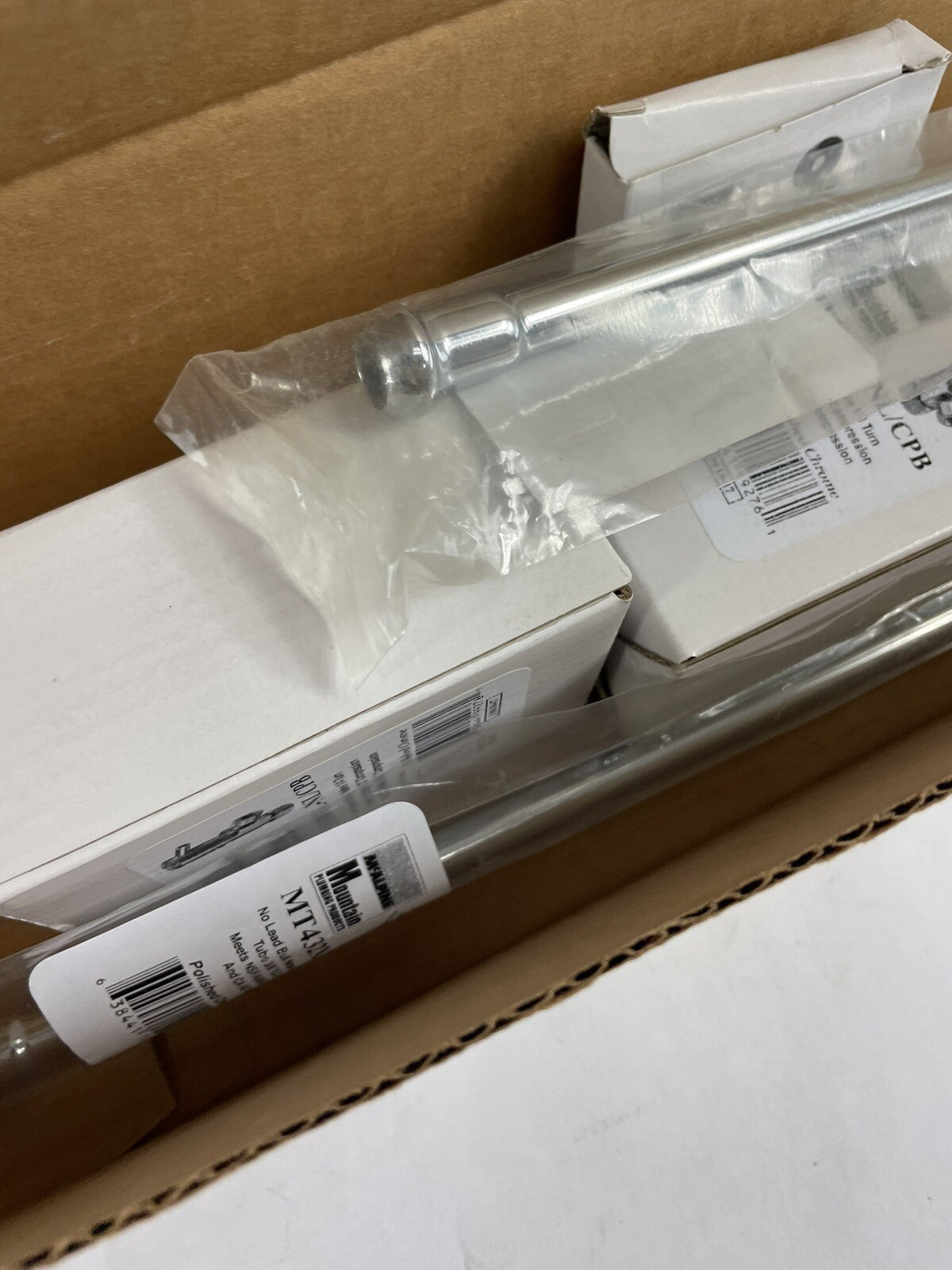 Mountain Plumbing Lever Handle Style Angle Compression Supply Kit MT5930L-NL/CPB